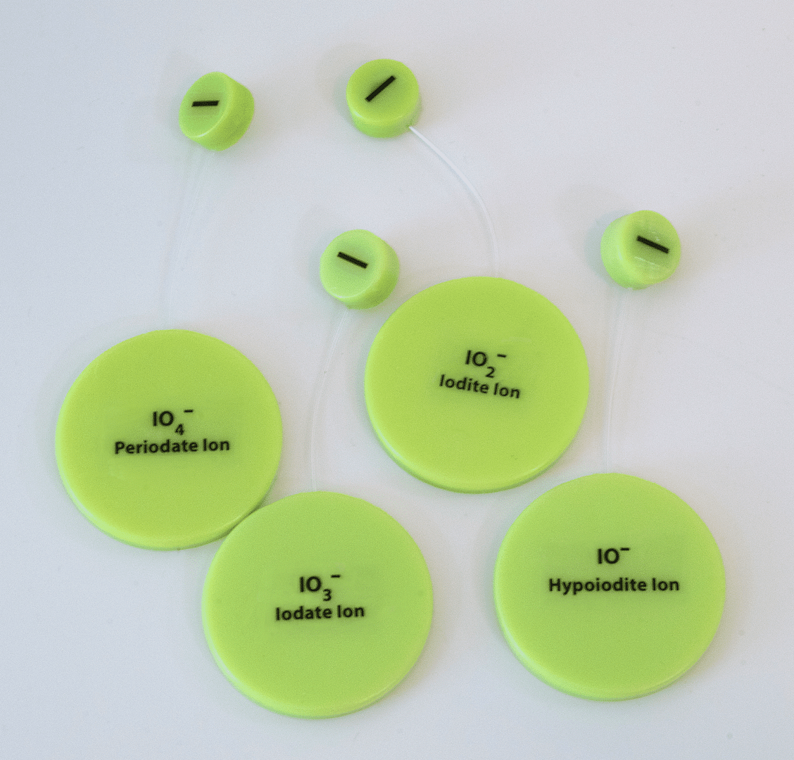 Iodate ions - Science Glen