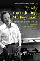 Version 100 Cover of the book "Surely  You're Joking Mr. Feynman!" by Richard Feynman