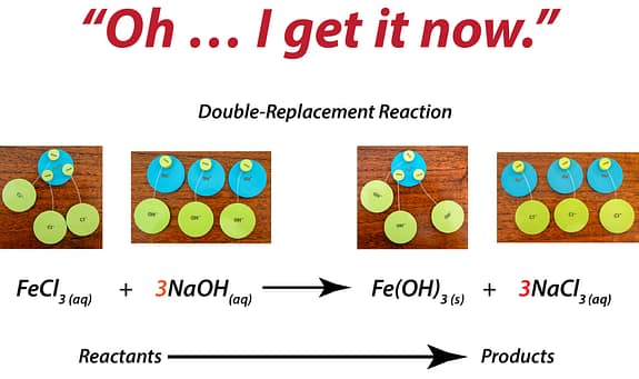 Iron(III) hydroxide formation Image
